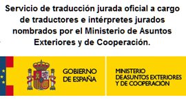 Le enviamos la traducción jurada de italiano a su domicilio en Villalba de la Sierra